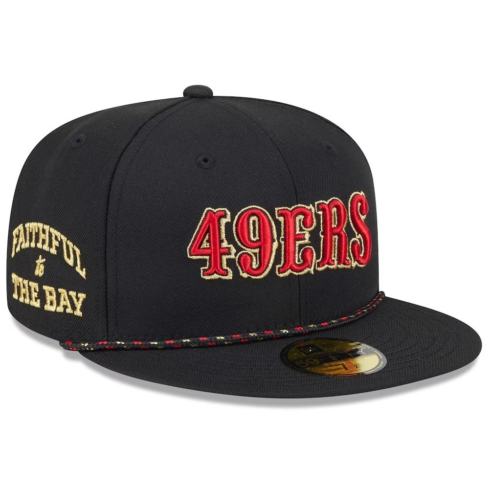 San Francisco 49ers Era Rivalries Collection Sideline 59FIFTY Fitted Hat 6 7/8